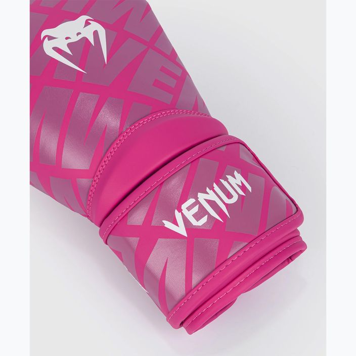Mănuși de box Venum Contender 1.5 XT Boxing pink/white 4
