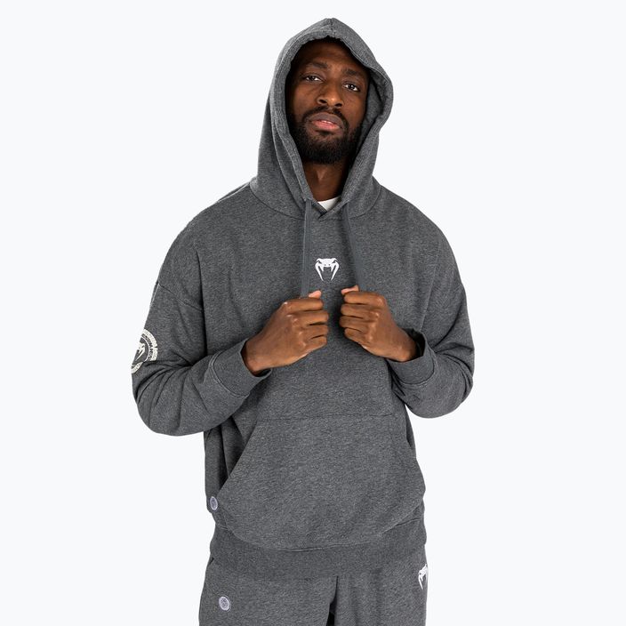 Bluză pentru bărbați Venum Vortex XL Lite Hoodie dark heather grey 4