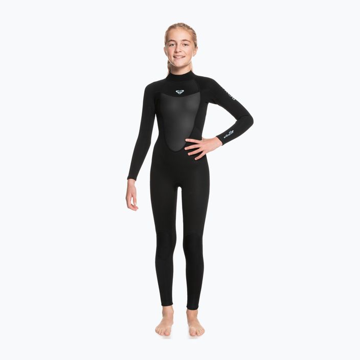 Spumă de înot pentru copii ROXY 4/3 Prologue Girl BZ GBS 2021 black