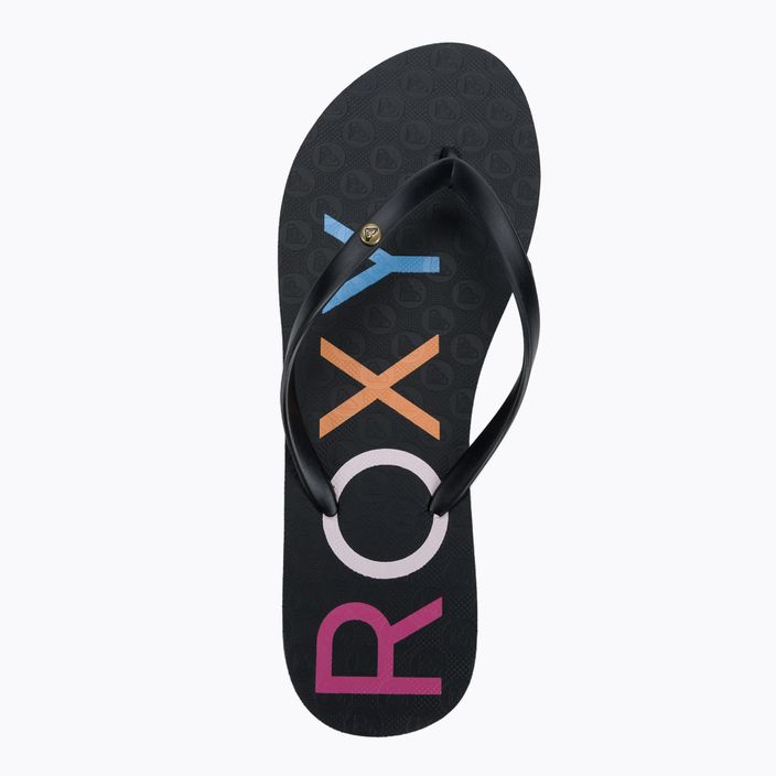 Flip flop pentru femei ROXY Sandy III 2021 black multi 6