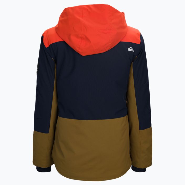 Jachetă de snowboard Quiksilver Ambition, portocaliu, EQBTJ03113 2