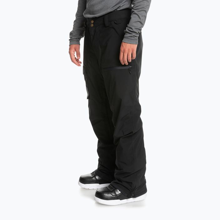 Pantaloni de snowboard pentru bărbați Quiksilver Utility, negru, EQYTP03140 2