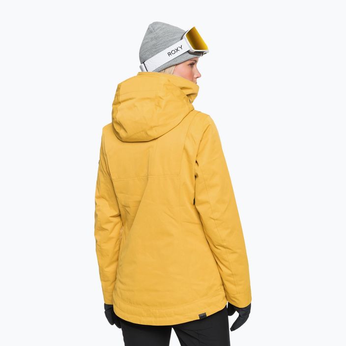 Jachetă de snowboard pentru femei ROXY Presence Parka 2021 golden 5