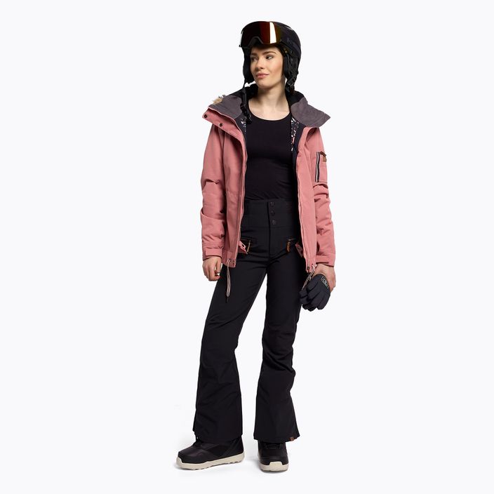 Jachetă de snowboard pentru femei Roxy Meade, roz, ERJTJ03275 2