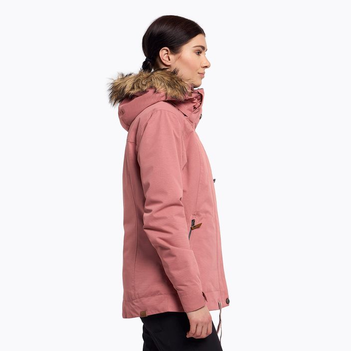 Jachetă de snowboard pentru femei Roxy Meade, roz, ERJTJ03275 3