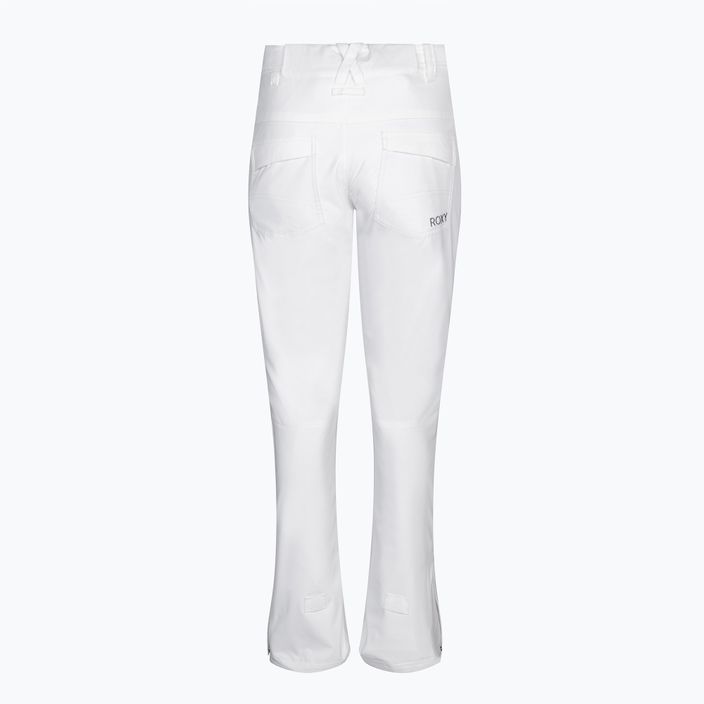 Pantaloni de snowboard pentru femei ROXY Backyard 2021 bright white 8