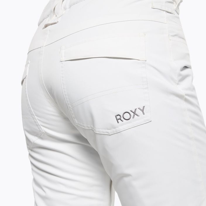 Pantaloni de snowboard pentru femei ROXY Backyard 2021 bright white 5