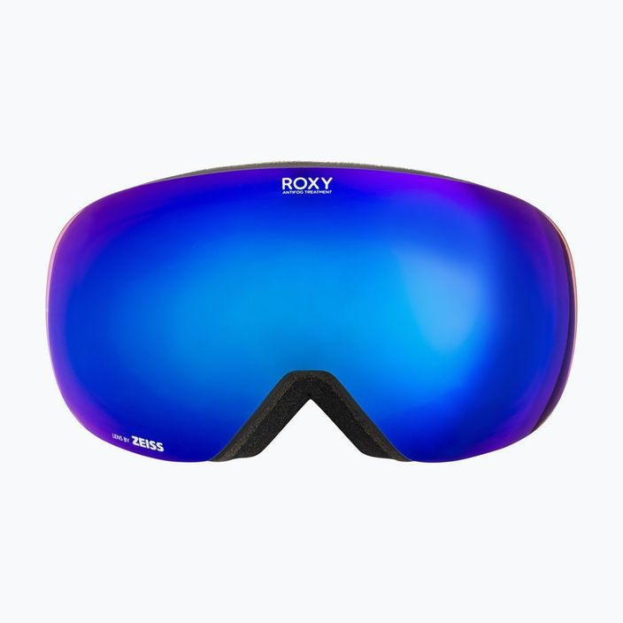 Ochelari de snowboard pentru femei ROXY Popscreen Cluxe J 2021 true black akio/sonar ml revo blue 5