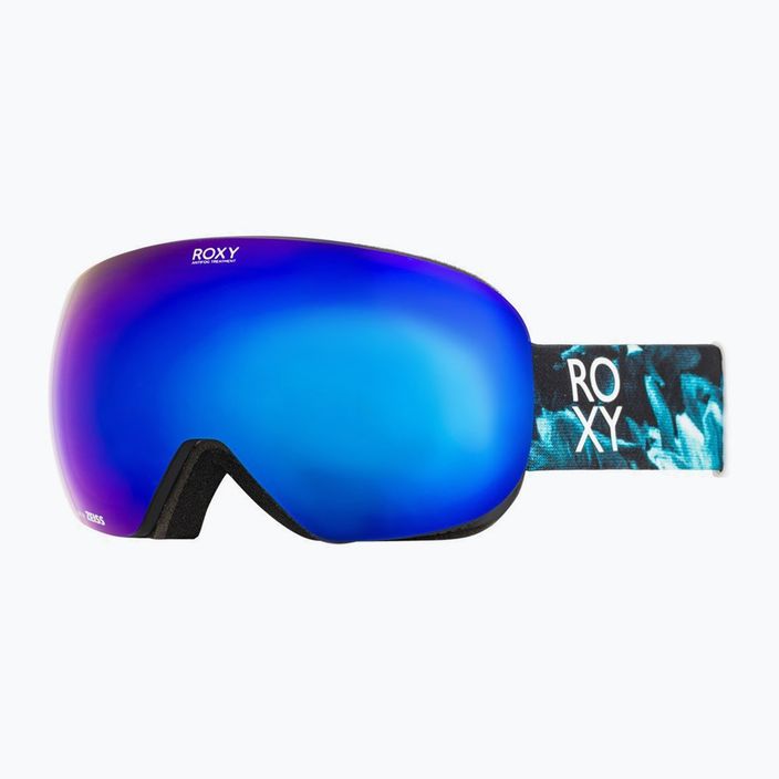 Ochelari de snowboard pentru femei ROXY Popscreen Cluxe J 2021 true black akio/sonar ml revo blue 6