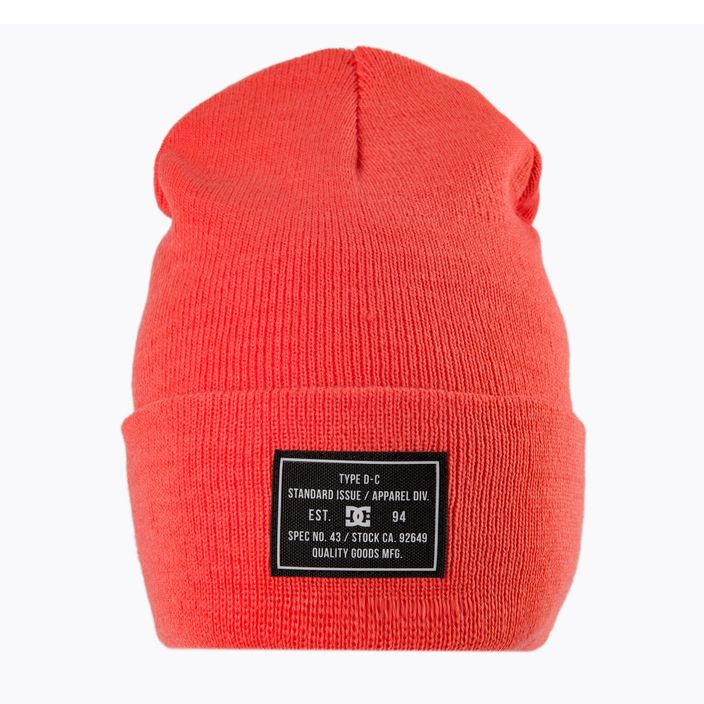 Pălărie de iarnă pentru femei DC Label hot coral 2