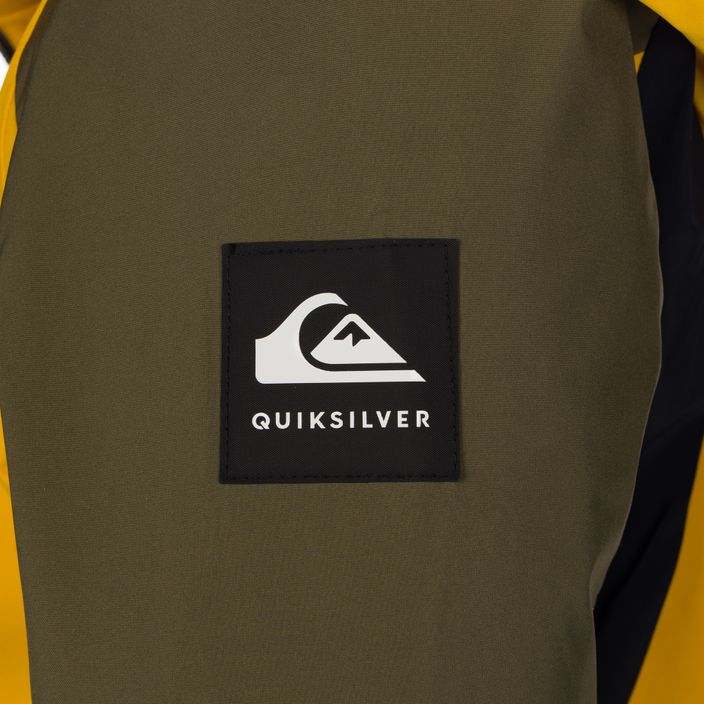 Geacă de snowboard pentru bărbați Quiksilver Tr Stretch, galben, EQYTJ03324 3