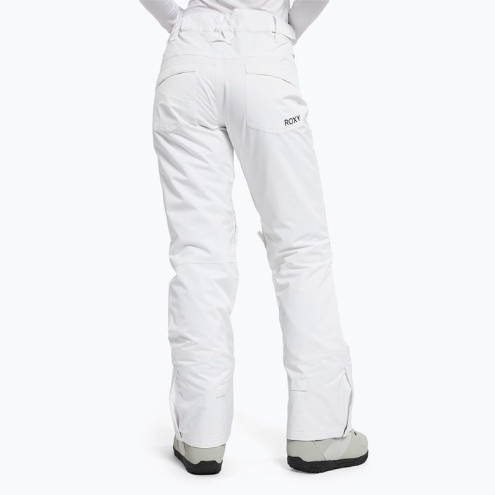 Pantaloni de snowboard pentru femei ROXY Backyard 2021 white 4