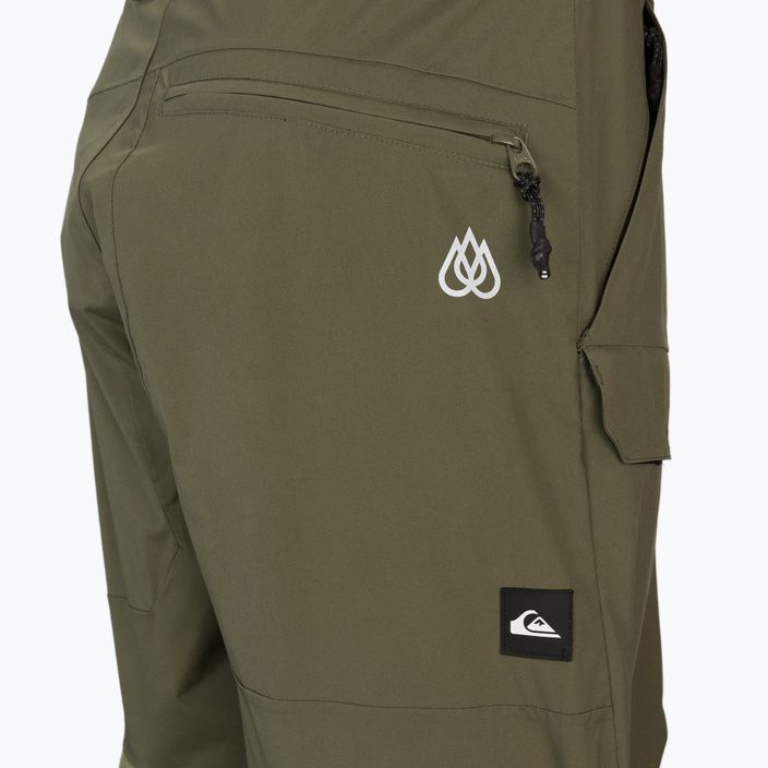 Pantaloni de snowboard pentru bărbați Quiksilver Tr Stretch, verde, EQYTP03165 3