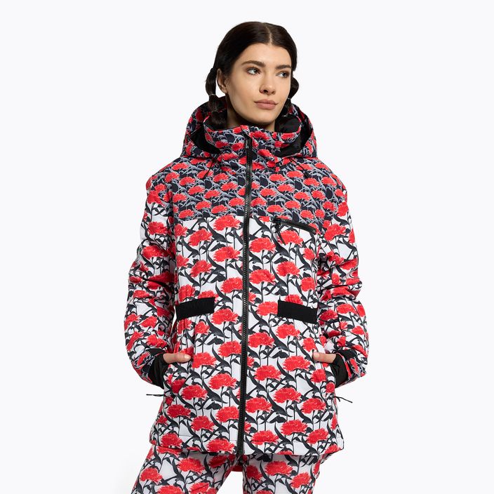 Jachetă de snowboard pentru femei ROXY Rowley X Ski Parka 2021 bright white/white red