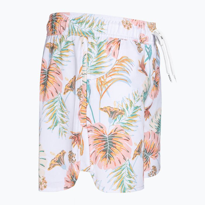 Pantaloni scurți de baie pentru femei ROXY Into the Sun 5" 2021 bright white/lilac 3