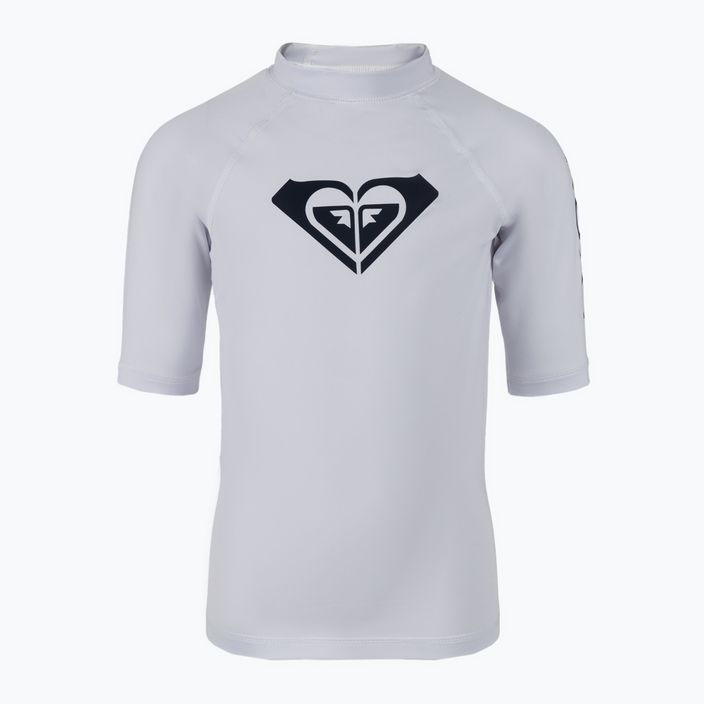 Tricoul de înot pentru copii ROXY Wholehearted 2021 bright white