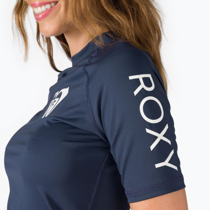 Tricou de înot pentru femei ROXY Whole Hearted 2021 mood indigo 4