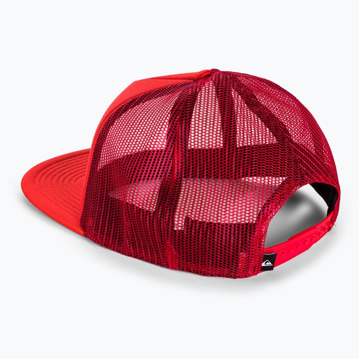 Șapcă de baseball pentru bărbați Quiksilver Foamslayer cherry tomato 3