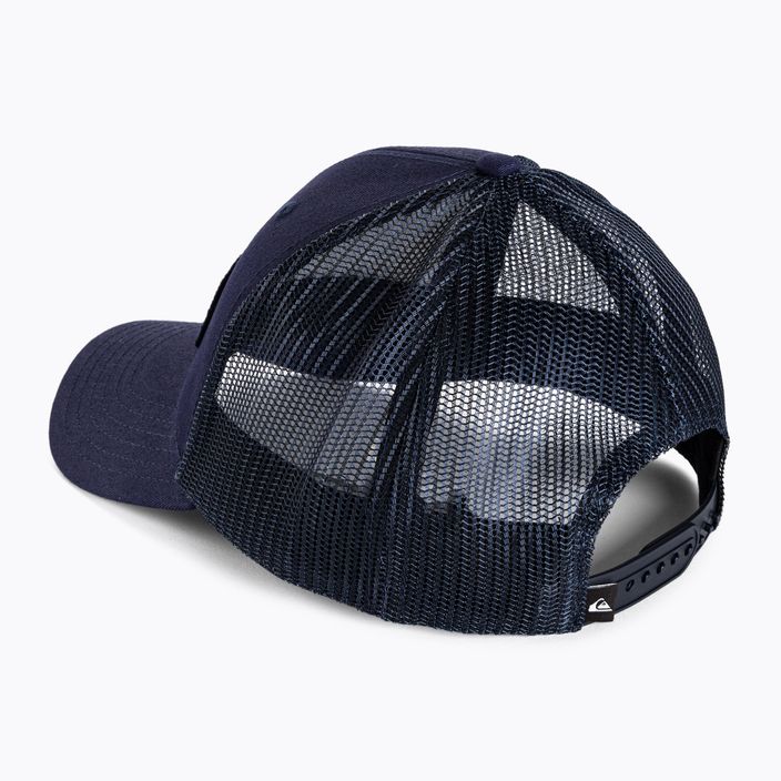 Șapcă de baseball pentru bărbați Quiksilver Jetty Scrubber navy blazer 3