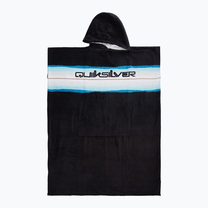 Poncho pentru bărbați Quiksilver Hoody Towel black/blue