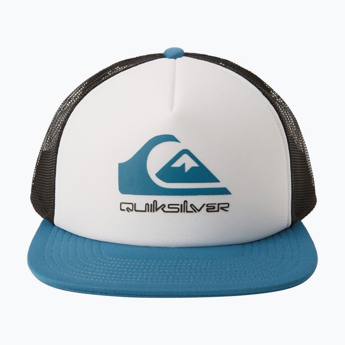 Șapcă de baseball pentru copii Quiksilver Foamslayer Youth white/blue 2