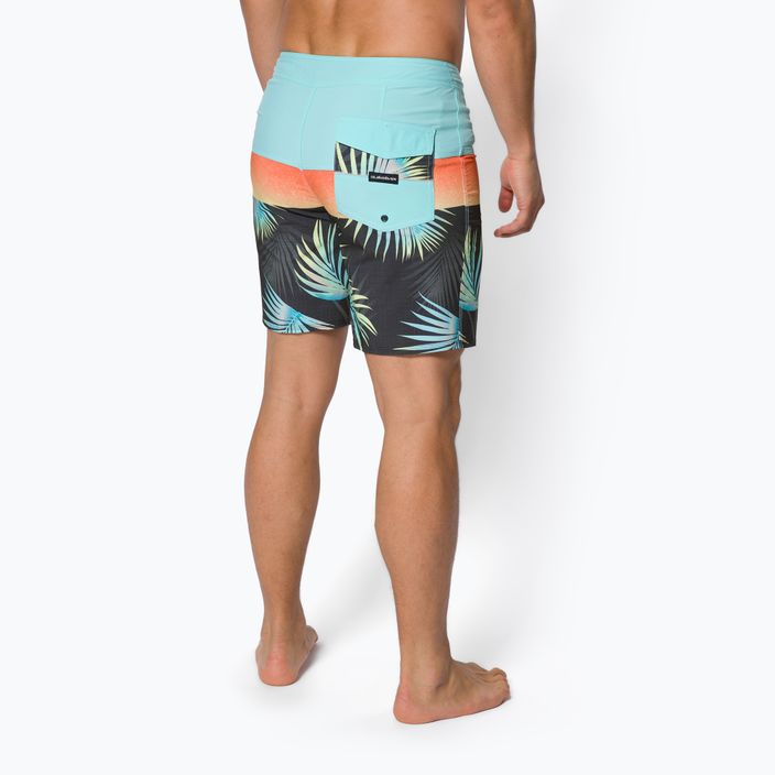 Pantaloni scurți de înot pentru bărbați Quiksilver Surfsilk Panel 18' colorat EQYBS04658-KTA6 3