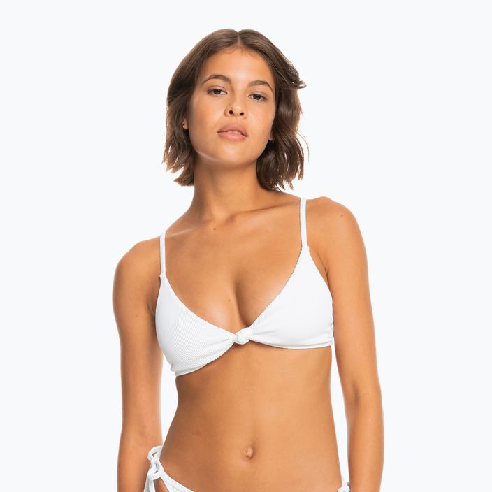 Costum de baie top ROXY Love The Surf Knot 2021 bright white 4
