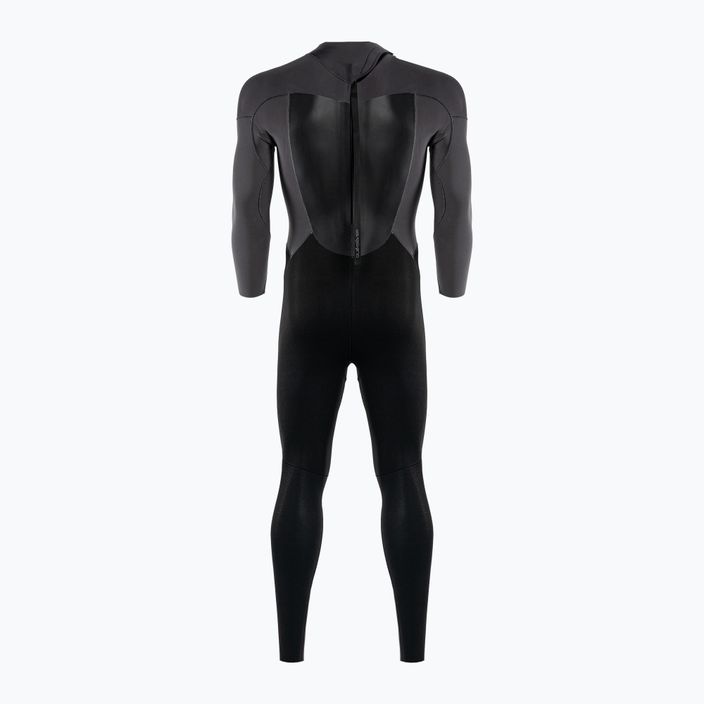 Costum de înot pentru bărbați Quiksilver 4/3 Prologue BZ KTW0 gri-neagră EQYW103175-KTW0 2