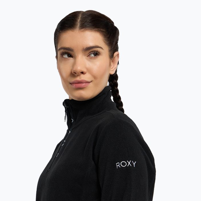 Pulover de snowboard pentru femei ROXY Sayna Half Zip 2021 true black 5