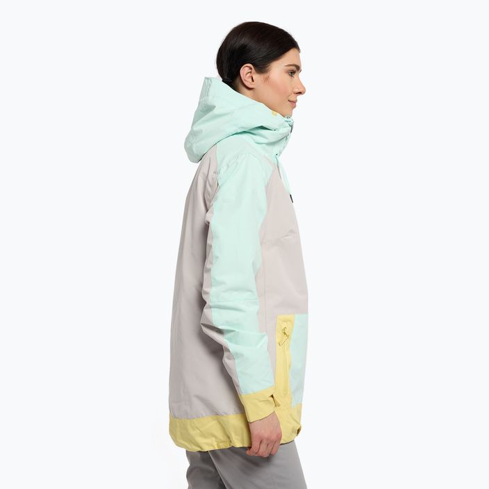 Jachetă de snowboard pentru femei ROXY Ravine Hoodie 2021 gray violet 3