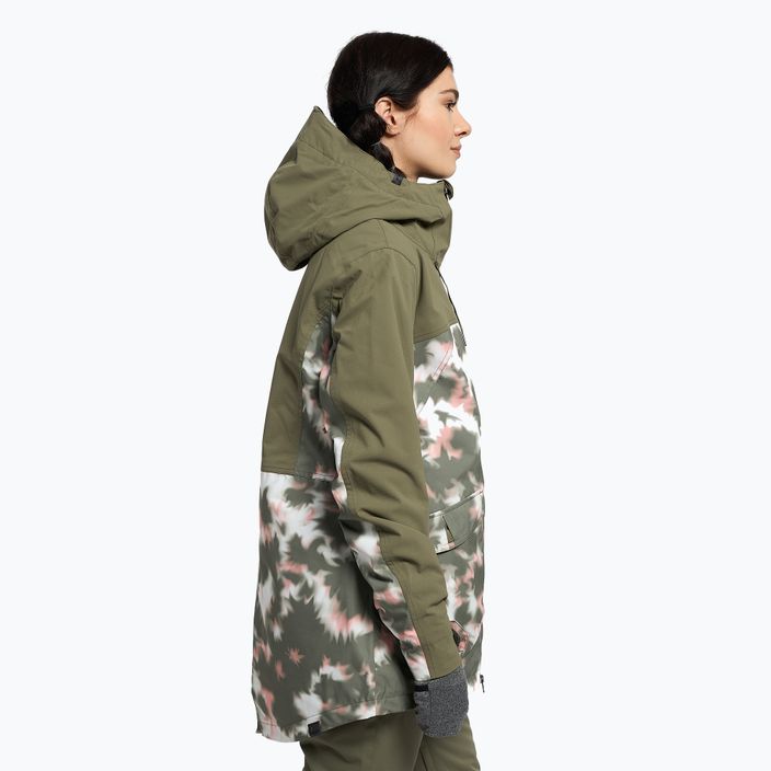 Jachetă de snowboard pentru femei ROXY Stated 2021 deep lichen green nimal 3