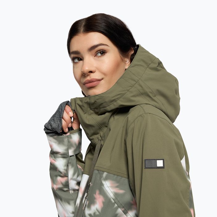Jachetă de snowboard pentru femei ROXY Stated 2021 deep lichen green nimal 6