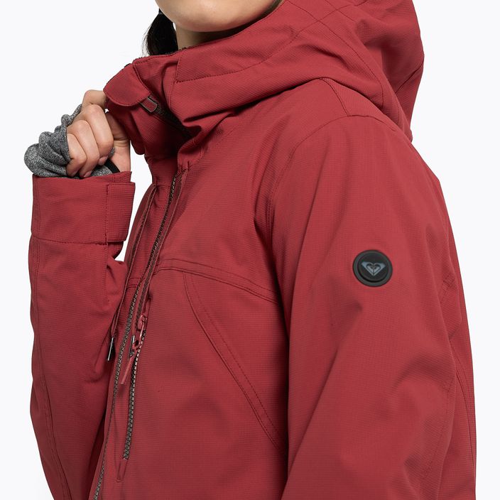 Jachetă de snowboard pentru femei ROXY Stated Warmlink 2021 brick red 6