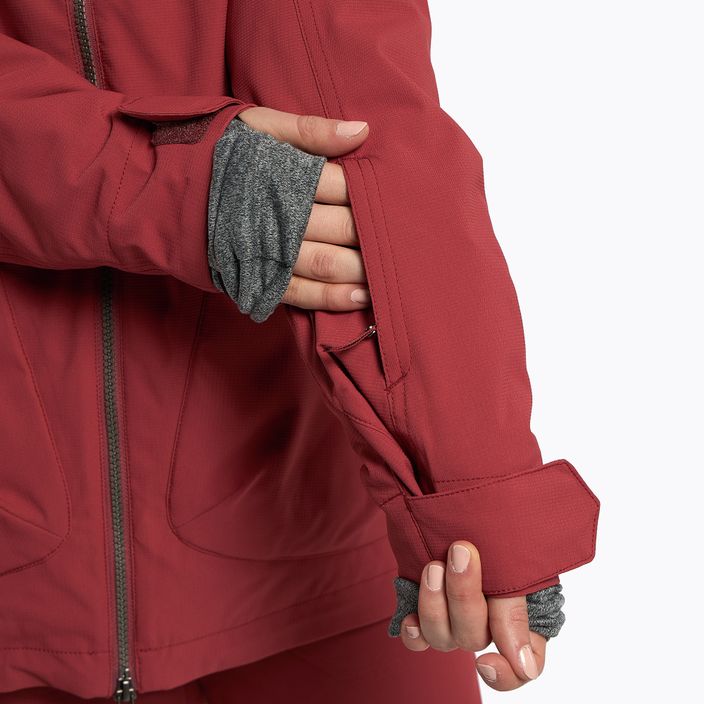 Jachetă de snowboard pentru femei ROXY Stated Warmlink 2021 brick red 8