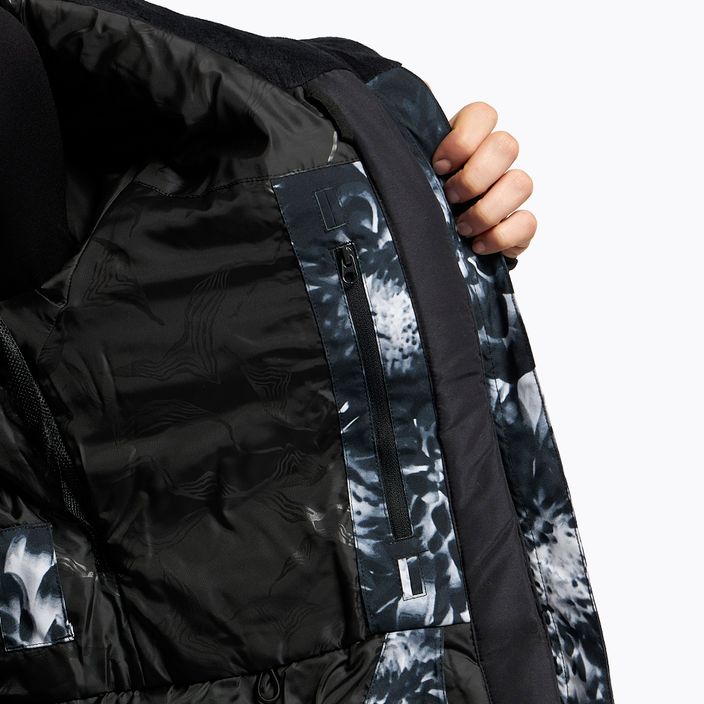 Jachetă de snowboard pentru femei ROXY Jet Ski Premium 2021 true black future flower 12