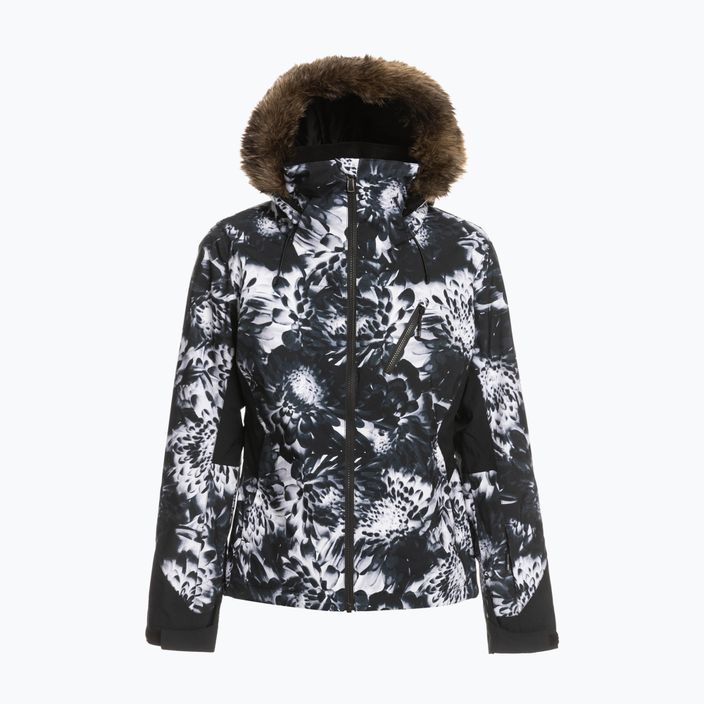 Jachetă de snowboard pentru femei ROXY Jet Ski Premium 2021 true black future flower 13