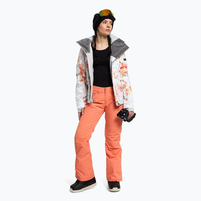 Jachetă de snowboard pentru femei ROXY Jet Ski Premium 2021 bright white tenderness 2