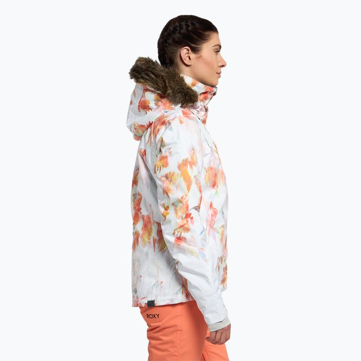 Jachetă de snowboard pentru femei ROXY Jet Ski Premium 2021 bright white tenderness 3