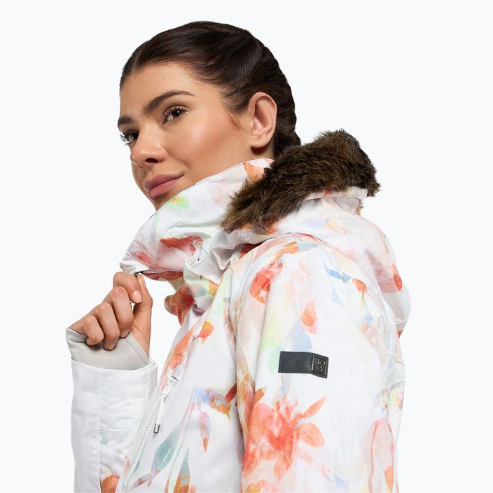 Jachetă de snowboard pentru femei ROXY Jet Ski Premium 2021 bright white tenderness 6