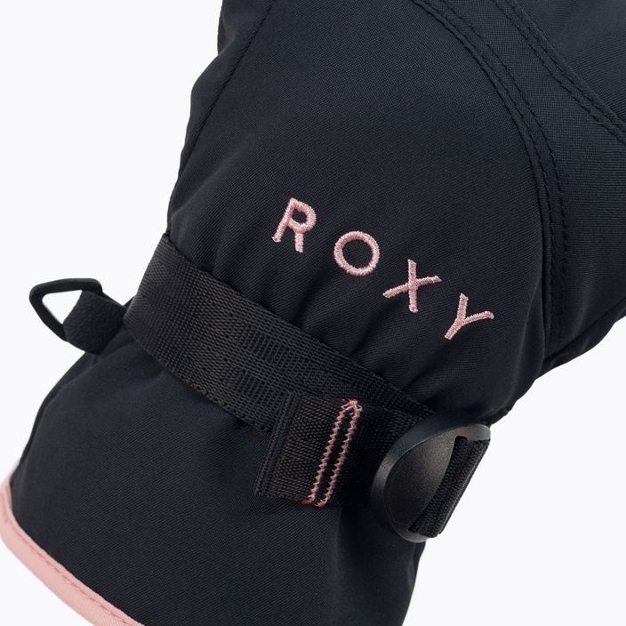 Mănuși de snowboard pentru copii ROXY Jetty Solid 2021 true black 4