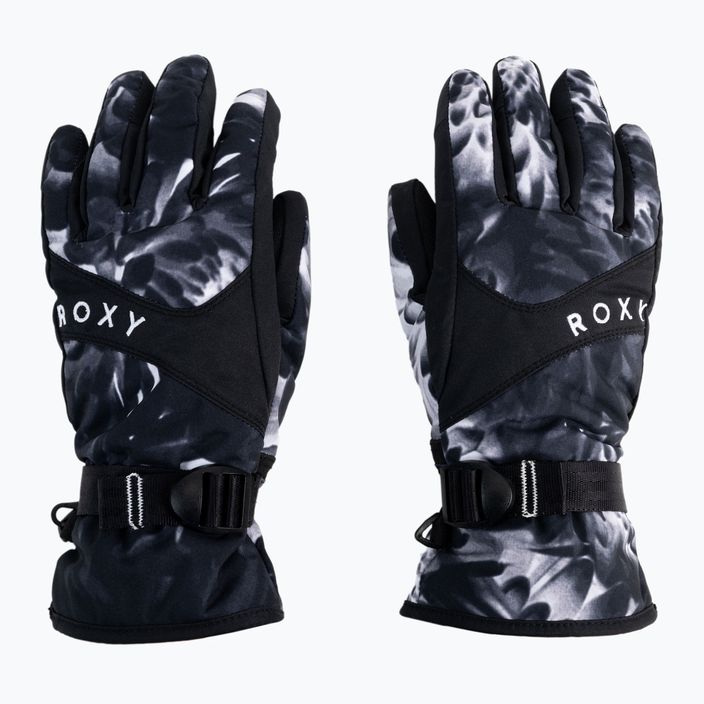 Mănuși de snowboard pentru femei ROXY Jetty 2021 true black future flower 3
