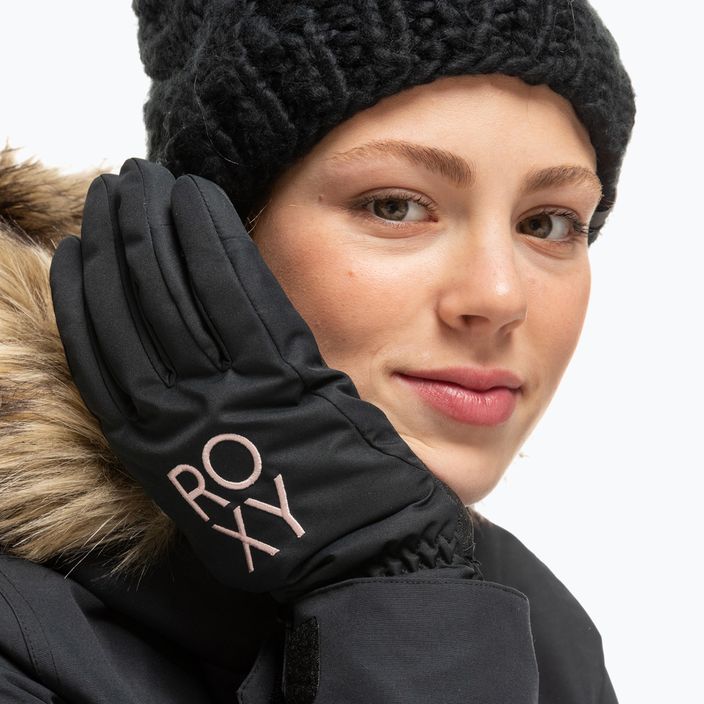 Mănuși de snowboard pentru femei ROXY Freshfields 2021 true black 6