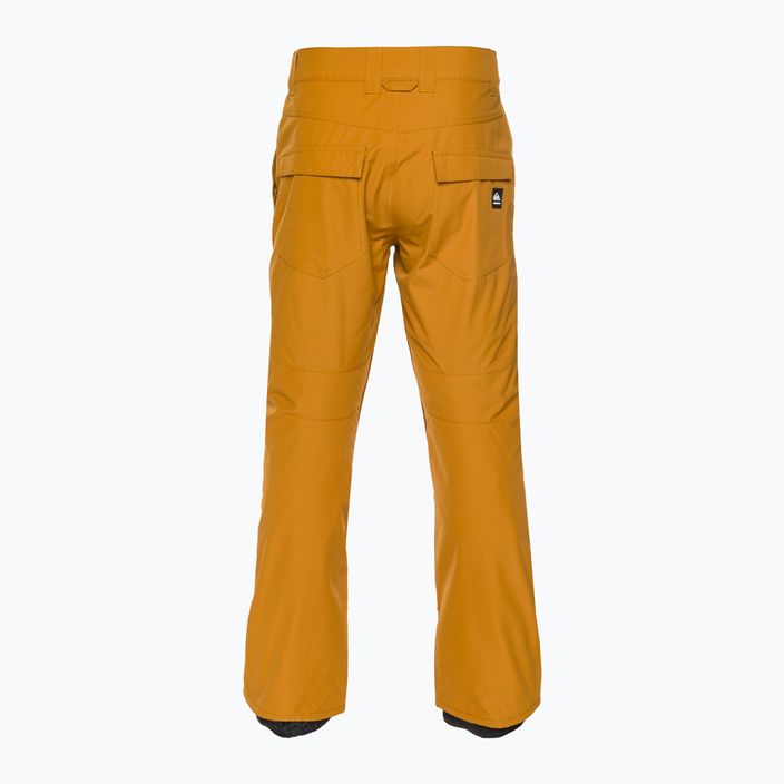 Pantaloni de snowboard pentru bărbați Quiksilver Estate galben EQYTP03146 2