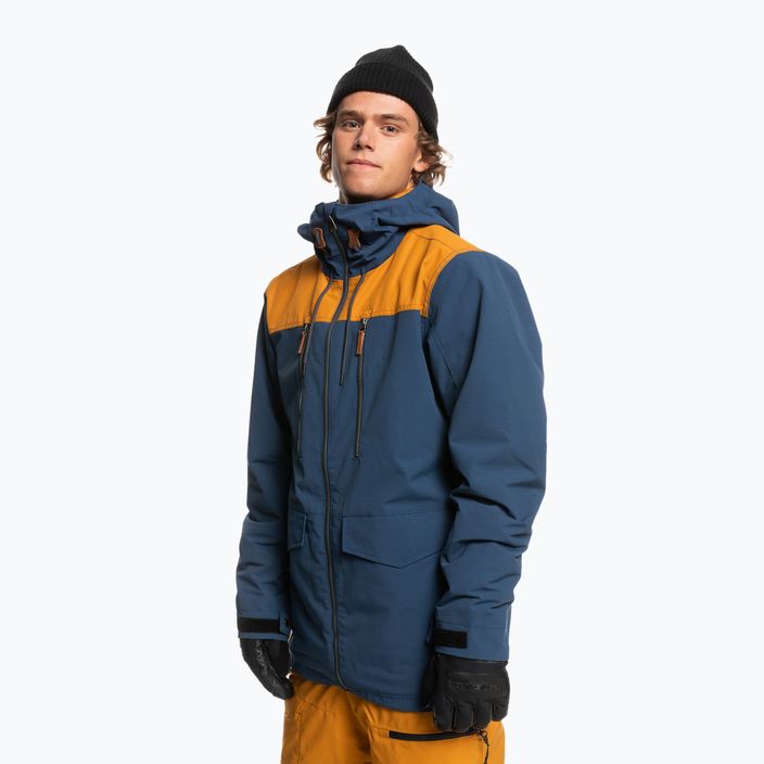 Jachetă snowboard Quiksilver Fairbanks pentru bărbați albastru EQYTJ03388 2