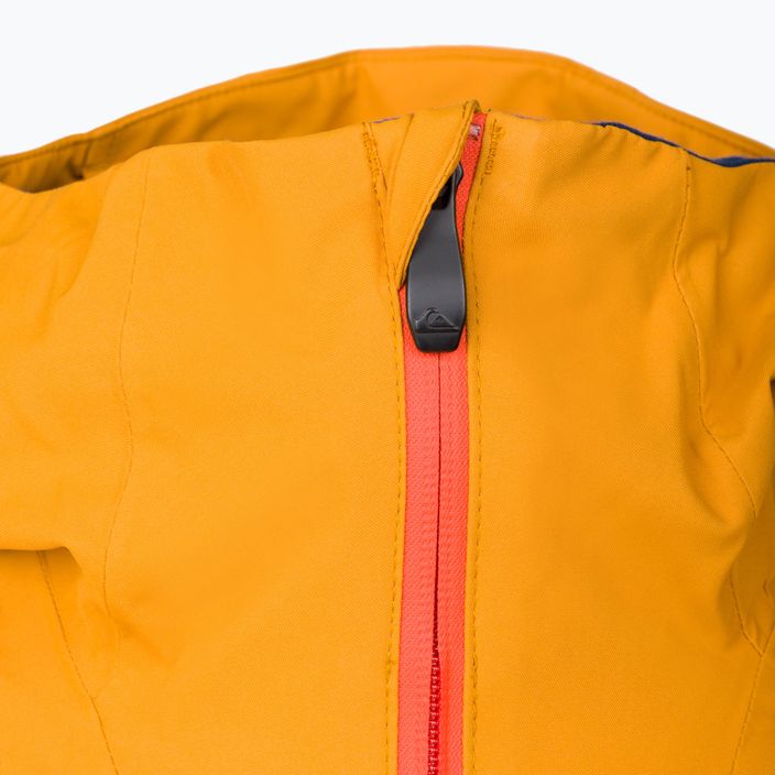 Jachetă de snowboard pentru copii Quiksilver Kai Jones Ambition portocaliu și albastru marin EQBTJ03169 4