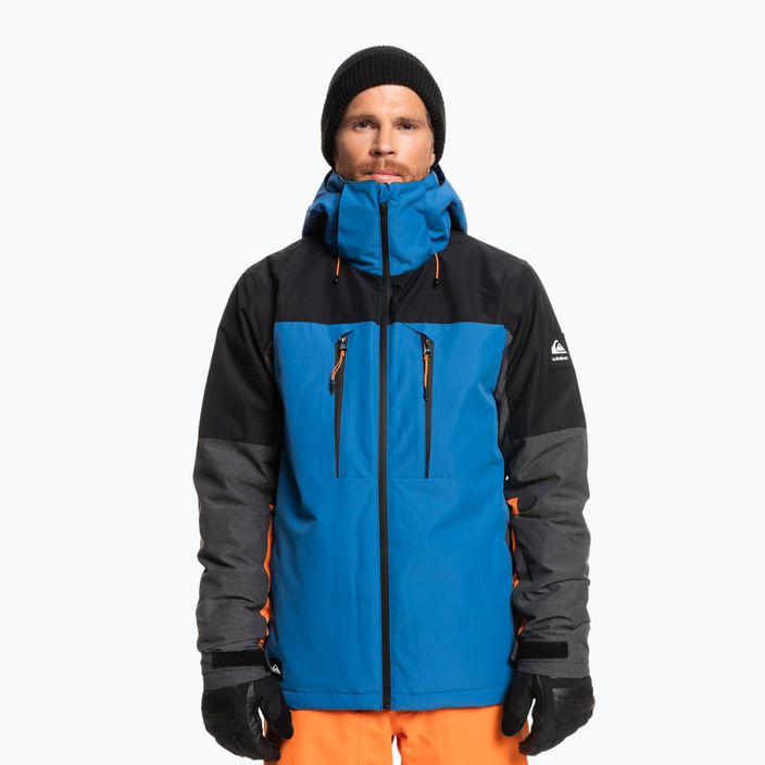 Quiksilver Mission Plus jachetă de snowboard pentru bărbați negru-albastru EQYTJ03371 6