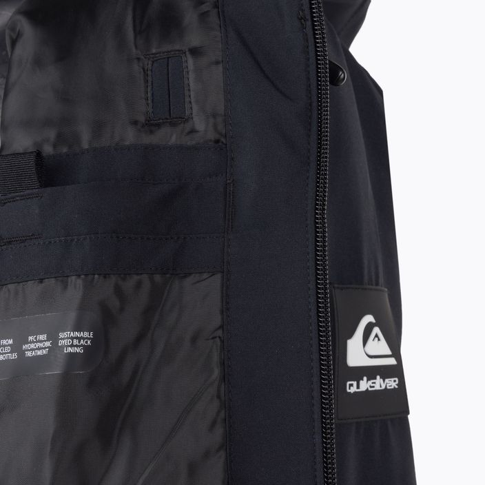 Quiksilver Sycamore jachetă de snowboard pentru bărbați negru-albastru EQYTJ03335 4