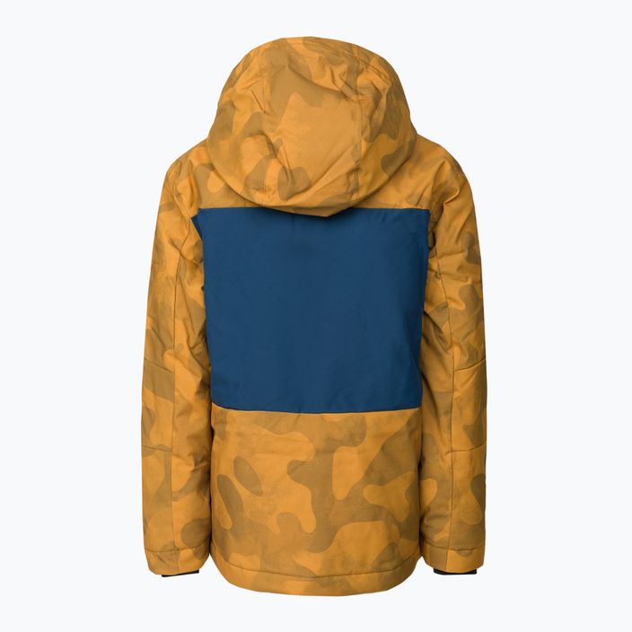 Jacheta de snowboard pentru copii Quiksilver Side Hit Orange EQBTJ03158 2