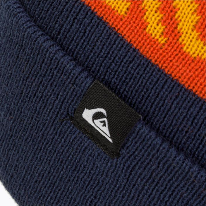 Quiksilver Summit șapcă de snowboard pentru copii albastru marin și portocaliu EQBHA03065 3