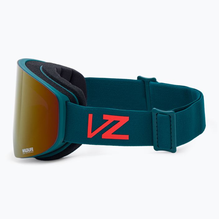 Ochelari de snowboard VonZipper Encore verde AZYTG00114 4